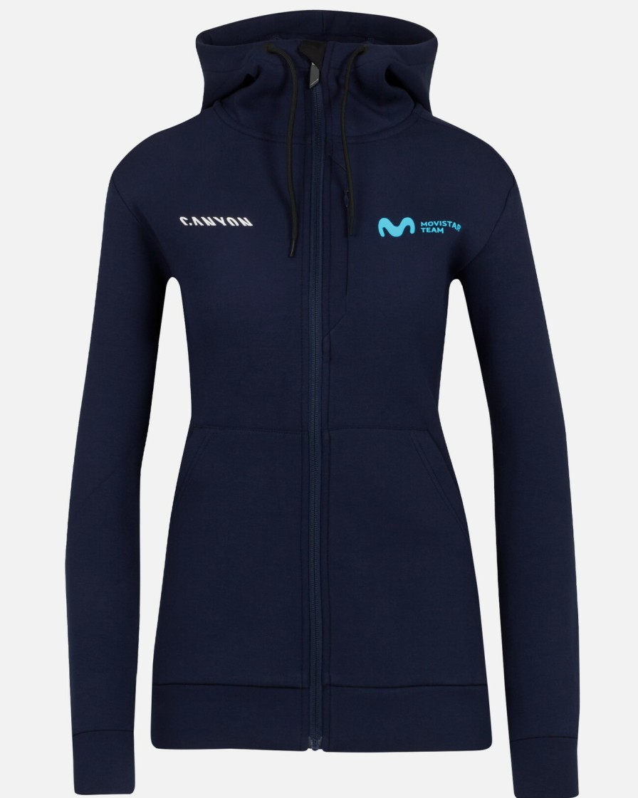 Canyon Movistar Damen Kapuzenjacke | Hoodies